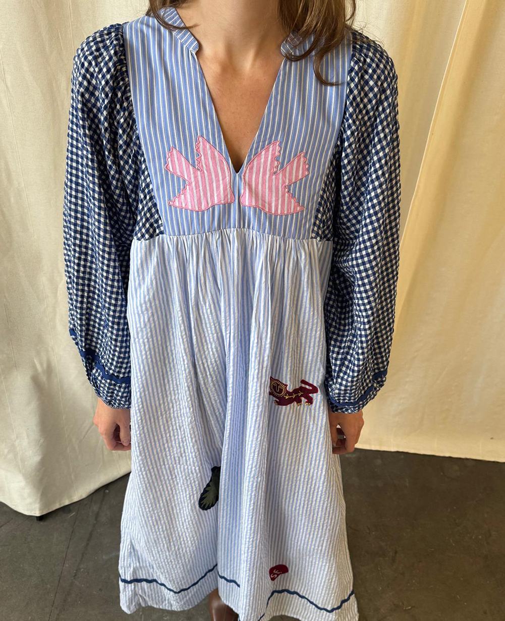 Vestido Gaia - Brisa marina