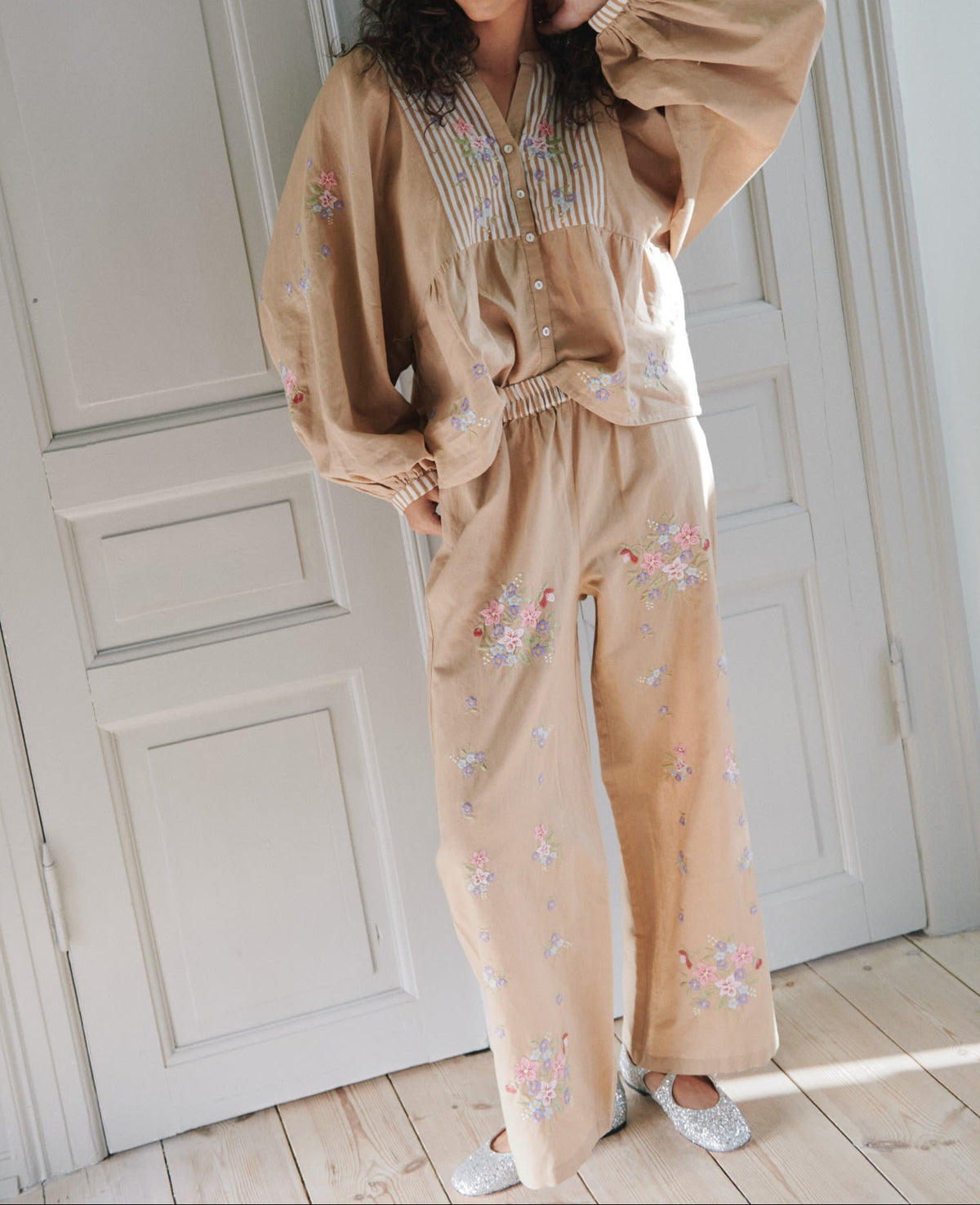 Pantalones Bellisima - Avellana claro
